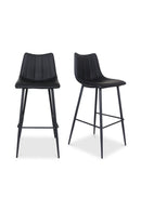Vertical Stitched Bar Stools (2) | Novi Living Alibi | Oroa.com