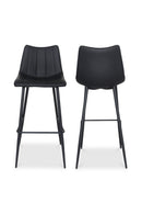 Vertical Stitched Bar Stools (2) | Novi Living Alibi