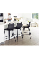 Vertical Stitched Bar Stools (2) | Novi Living Alibi