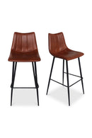 Vertical Stitched Bar Stools (2) | Novi Living Alibi | Oroa.com