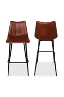 Vertical Stitched Bar Stools (2) | Novi Living Alibi