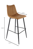 Vertical Stitched Bar Stools (2) | Novi Living Alibi | Oroa.com