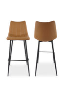 Vertical Stitched Bar Stools (2) | Novi Living Alibi