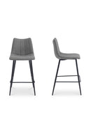 Vertical Stitched Bar Stools (2) | Novi Living Alibi