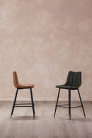 Vertical Stitched Bar Stools (2) | Novi Living Alibi | Oroa.com