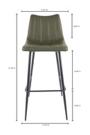 Vertical Stitched Bar Stools (2) | Novi Living Alibi
