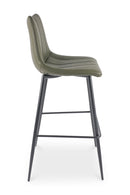 Vertical Stitched Bar Stools (2) | Novi Living Alibi