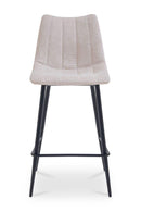 Vertical Stitched Bar Stools (2) | Novi Living Alibi | Oroa.com