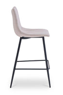 Vertical Stitched Bar Stools (2) | Novi Living Alibi