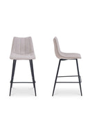Vertical Stitched Bar Stools (2) | Novi Living Alibi