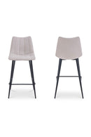 Vertical Stitched Bar Stools (2) | Novi Living Alibi