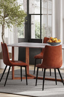 Vertical Stitched Dining Chairs (2) | Novi Living Alibi