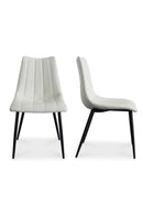 Vertical Stitched Dining Chairs (2) | Novi Living Alibi | Oroa.com