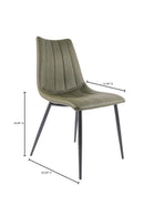 Vertical Stitched Dining Chairs (2) | Novi Living Alibi | Oroa.com