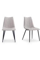 Vertical Stitched Dining Chairs (2) | Novi Living Alibi | Oroa.com