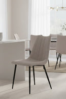 Vertical Stitched Dining Chairs (2) | Novi Living Alibi