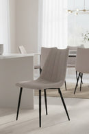 Vertical Stitched Dining Chairs (2) | Novi Living Alibi | Oroa.com