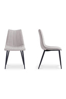 Vertical Stitched Dining Chairs (2) | Novi Living Alibi | Oroa.com