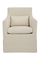 Slipcovered Outdoor Dining Chair | Novi Living Lydia | Oroatrade.com