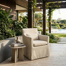Slipcovered Outdoor Dining Chair | Novi Living Lydia