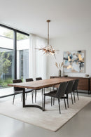 Hospitality furniture - Solid Acacia Wood Dining Table - www.oroatrade.com