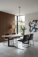 Hospitality furniture - Solid Acacia Wood Dining Table - www.oroatrade.com