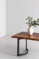 Hospitality furniture - Solid Acacia Wood Dining Table - www.oroatrade.com