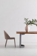Hospitality furniture - Solid Acacia Wood Dining Table - www.oroatrade.com