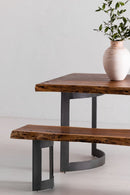 Brown Acacia Bench | Novi Living Bent | Oroa.com