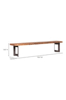 Brown Acacia Bench | Novi Living Bent | Oroa.com