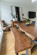 Brown Acacia Bench | Novi Living Bent | Oroa.com