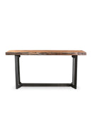 Contract furniture - Brown Acacia Rustic Console Table - www.oroatrade.com