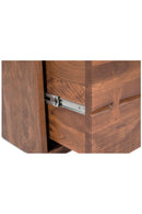 Contract furniture - Solid Acacia 2-Drawer Nightstand - www.oroatrade.com