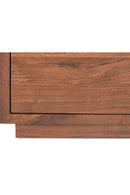 Contract furniture - Solid Acacia 2-Drawer Nightstand - www.oroatrade.com