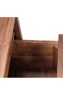 Contract furniture - Solid Acacia 2-Drawer Nightstand - www.oroatrade.com
