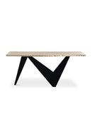 Hospitality furniture - Sculptural Iron Base Console Table - www.oroatrade.com