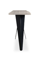 Hospitality furniture - Sculptural Iron Base Console Table - www.oroatrade.com