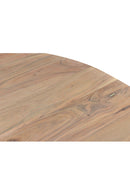 Contract furniture - Whitewashed Acacia Round Dining Table - www.oroatrade.com