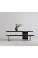 Contract furniture - Solid Acacia Rustic Dining Table - www.oroatrade.com