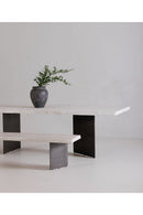Contract furniture - Whitewashed Acacia Dining Table - www.oroatrade.com