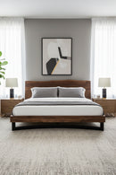 Hospitality furniture - Rustic Natural Acacia Bed - www.oroatrade.com