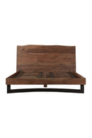 Hospitality furniture - Rustic Natural Acacia Bed - www.oroatrade.com