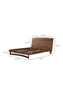 Hospitality furniture - Rustic Natural Acacia Bed - www.oroatrade.com