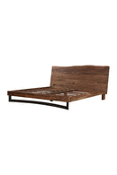 Hospitality furniture - Rustic Natural Acacia Bed - www.oroatrade.com
