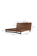 Hospitality furniture - Rustic Natural Acacia Bed - www.oroatrade.com