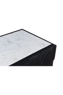 Contract furniture - Carved Black Mango Wood Sideboard - www.oroatrade.com