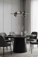 Contract furniture - Black Acacia Dining Table - www.oroatrade.com