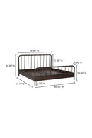 Contract furniture - Acacia Wood Bed - www.oroatrade.com