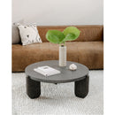 Acacia Legged Round Coffee Table | Novi Living Wunder | Oroa.com