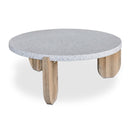 Acacia Legged Round Coffee Table | Novi Living Wunder | Oroa.com